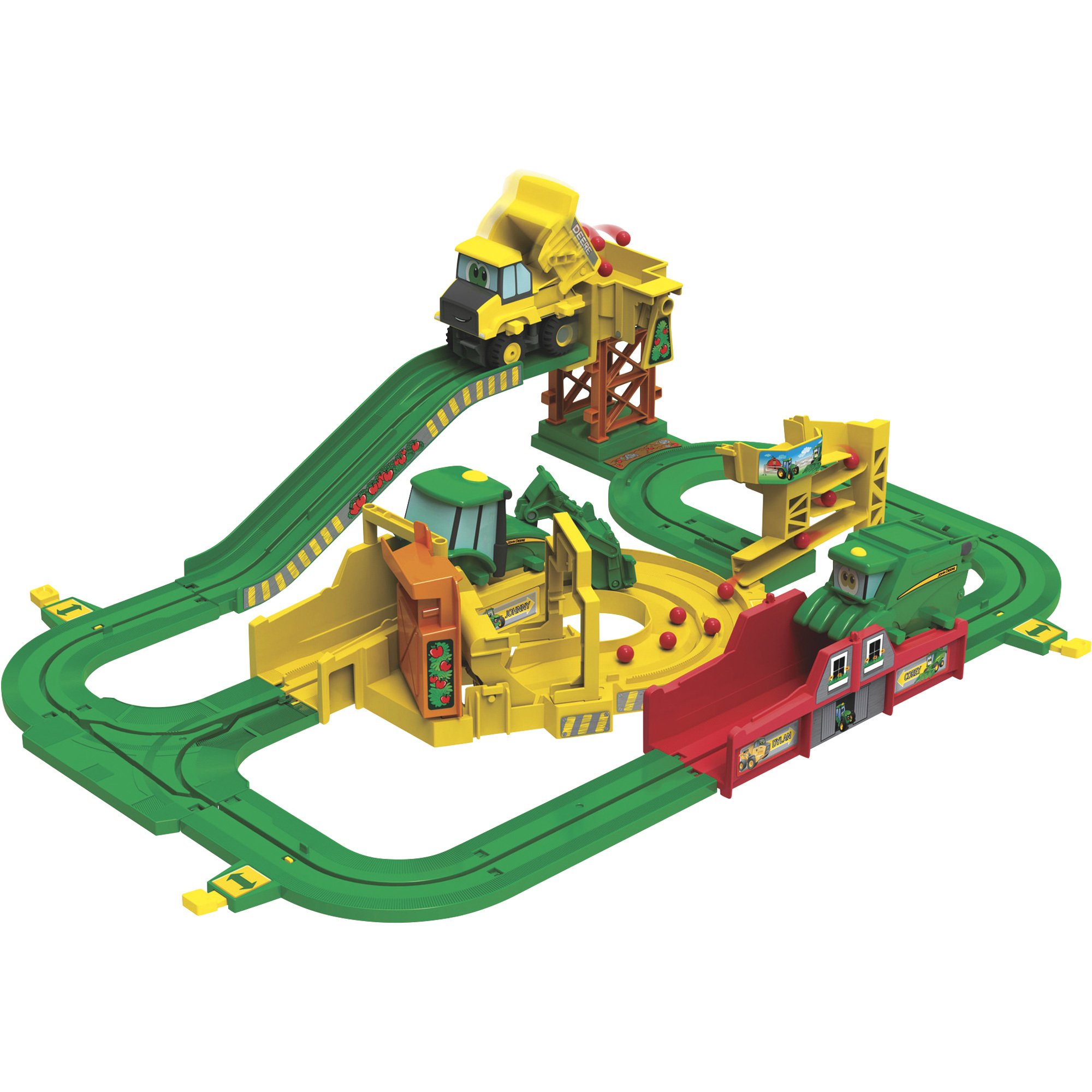 TOMY John Deere Johnny Tractor and the Magical Farm, Big Loader Motorized Toy Train Set